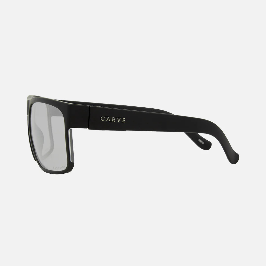 Vendetta - Safety Matt Black Frame - Photochromatic Grey Clear Lens