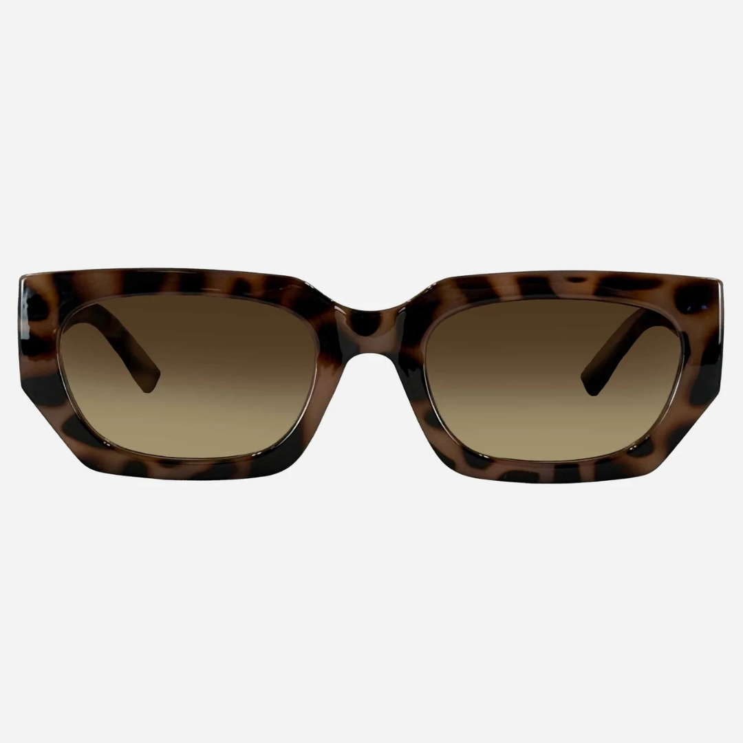 Vinca - Gloss Creamy Tort Frame Gradient Brown Lens