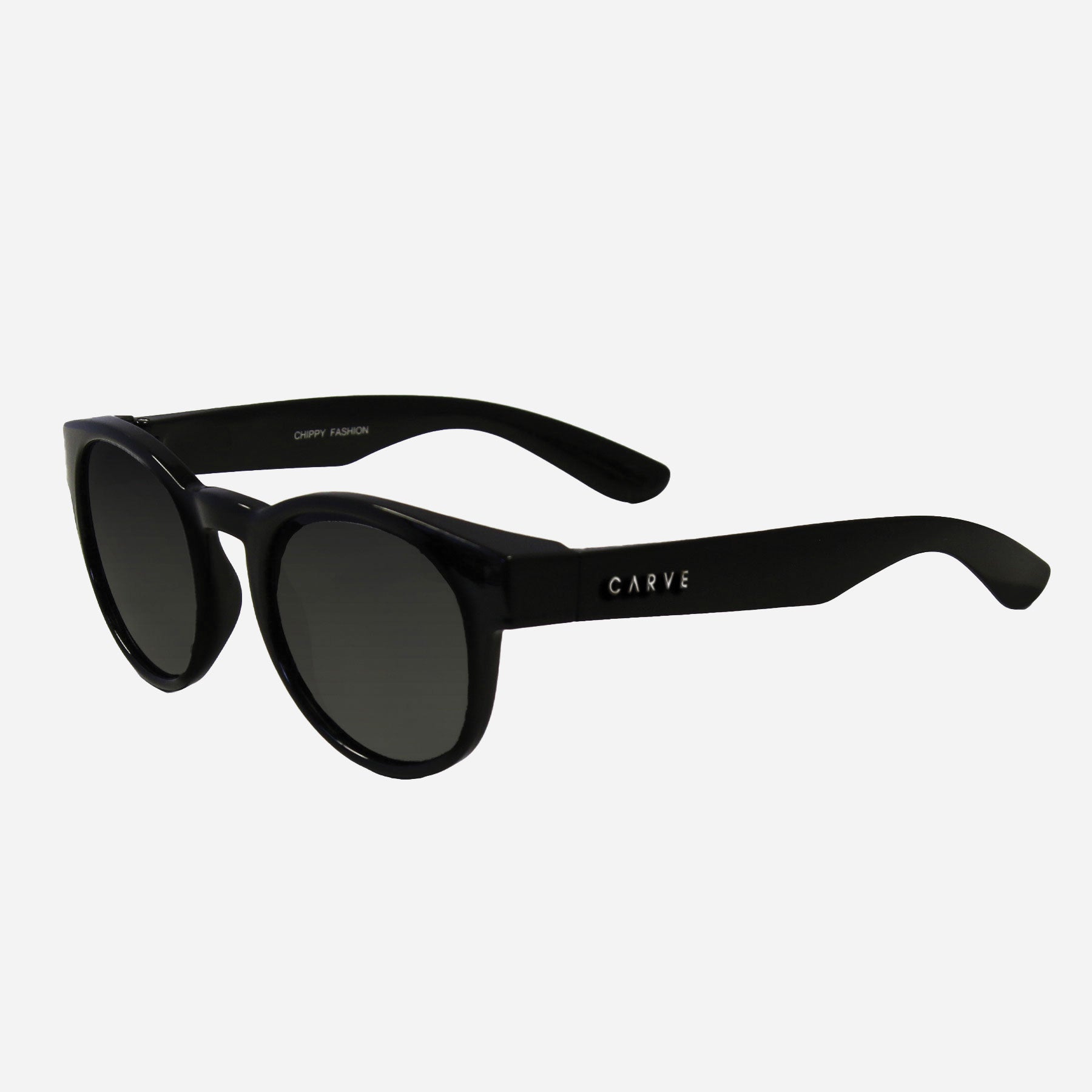 CHIPPY -  Gloss Black Frame, Grey Lens