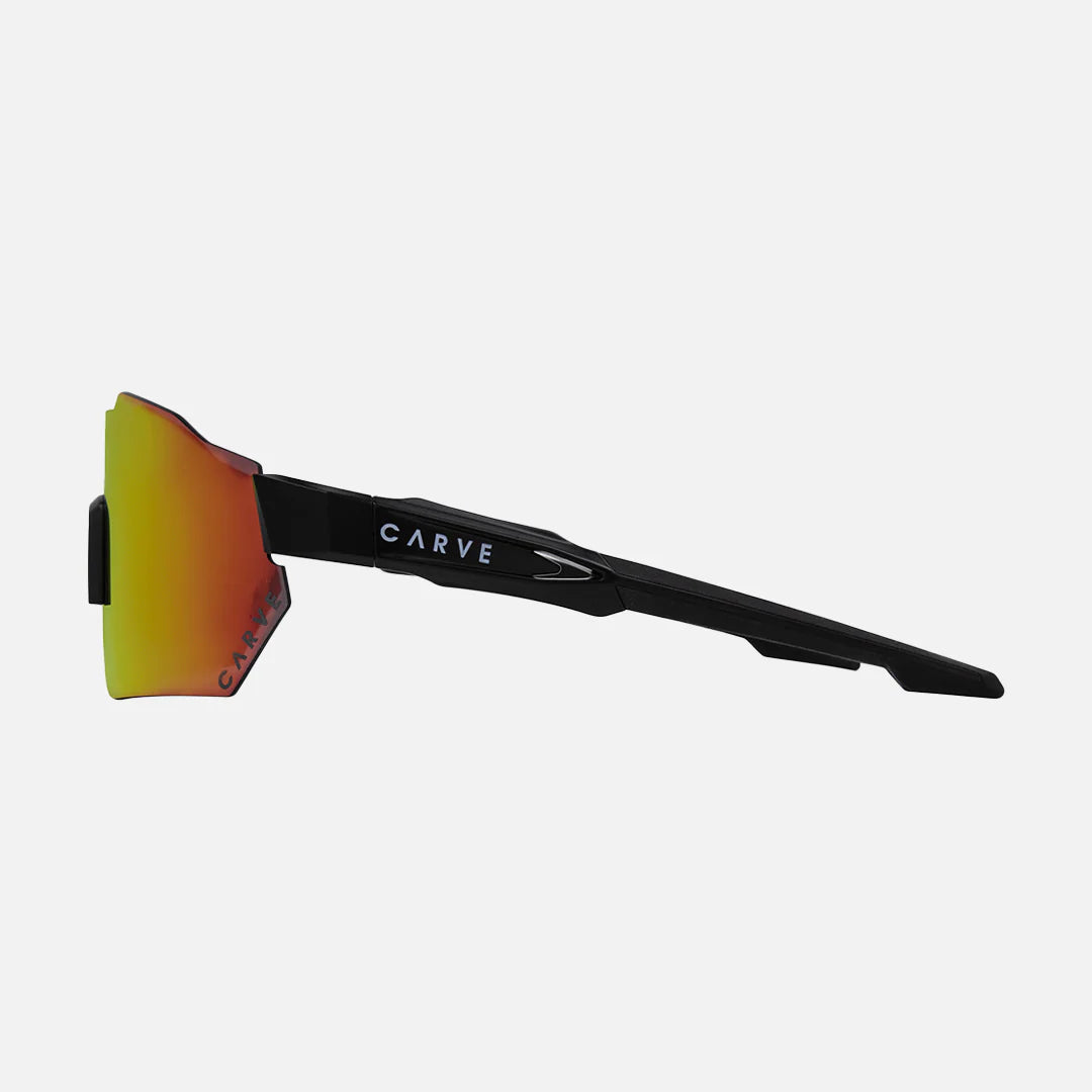 Level Up - Frame: Matte Black <br> Lens: Grey with External Red Iridium