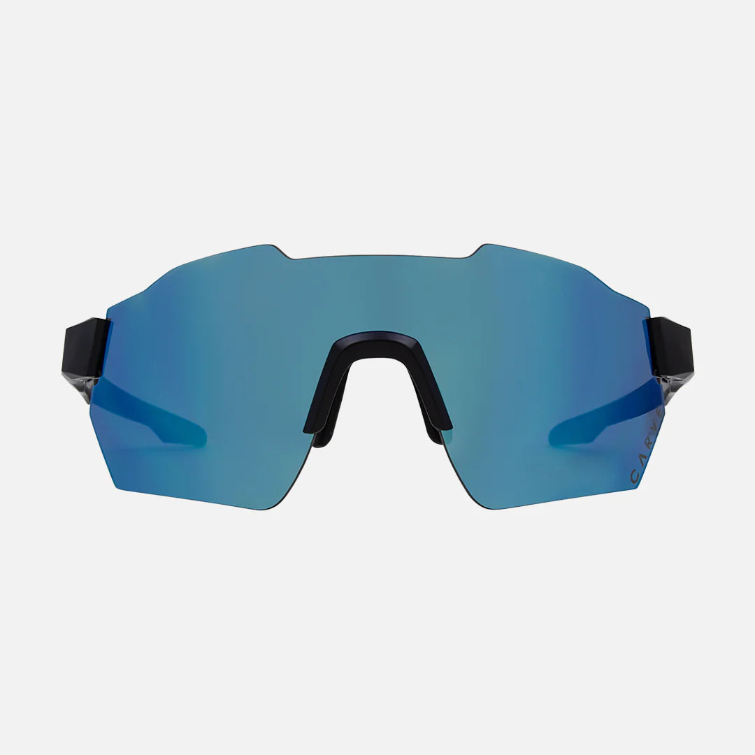 Level Up - Frame: Matte Black <br> Lens: Rose with External Blue Iridium
