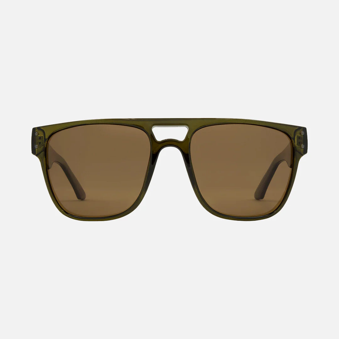 The Hub - Crystal Forest Brown Polarized Lens