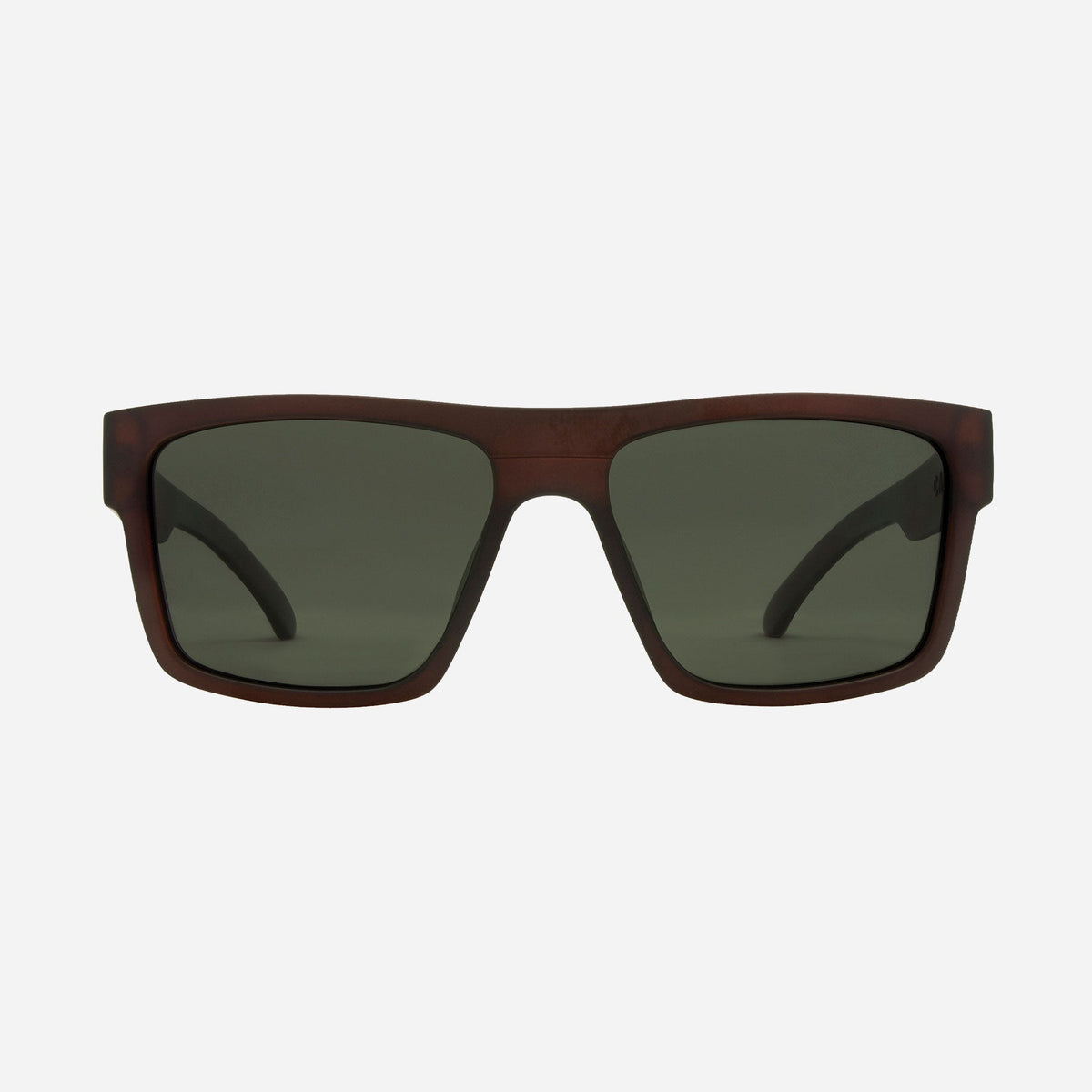 VOLLEY XL - Matt translucent Brick, Green polarized