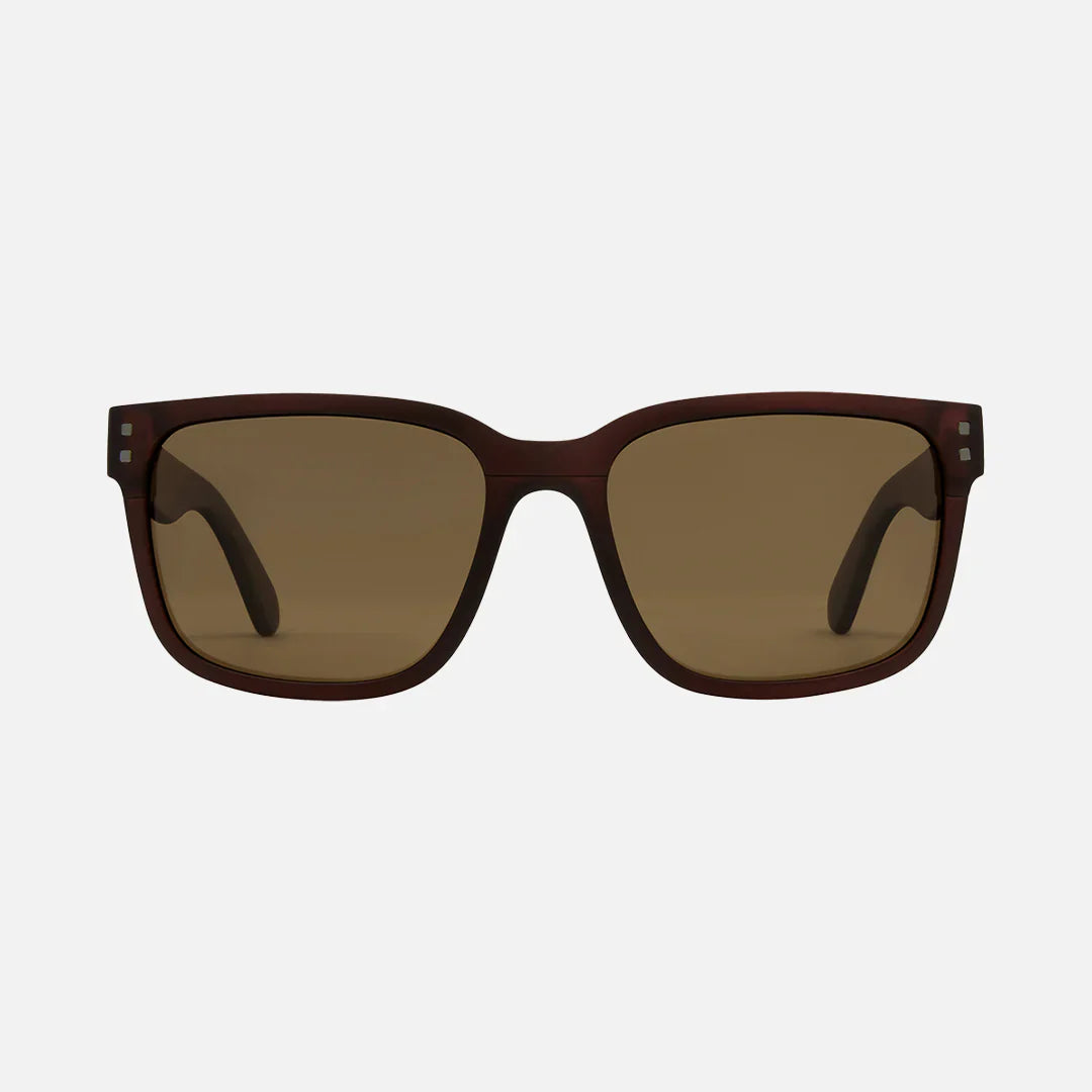Rivals XL - Matte Translucent Brown Frame with Brown Polarized Lens