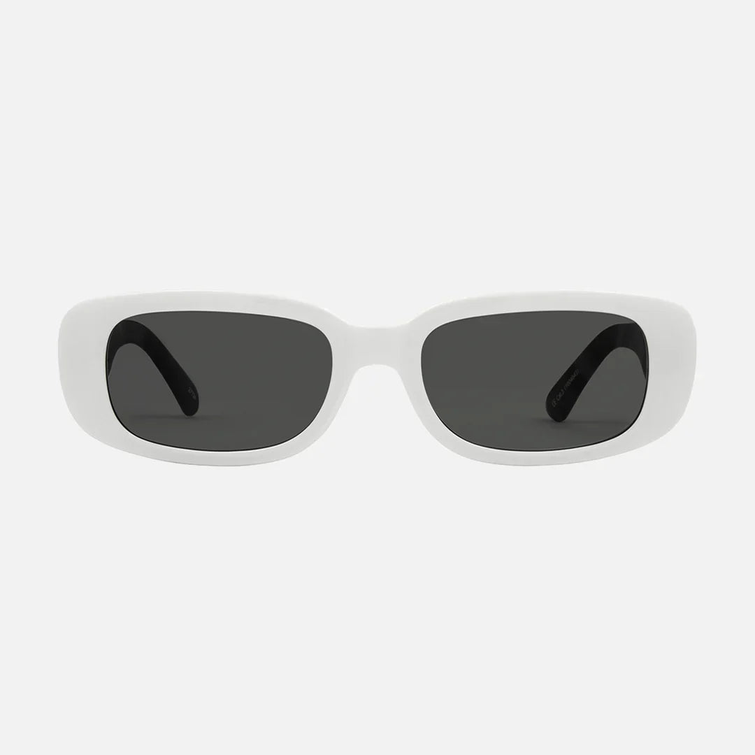 Status -  Gloss White/Matt Black Frame with Grey Lens