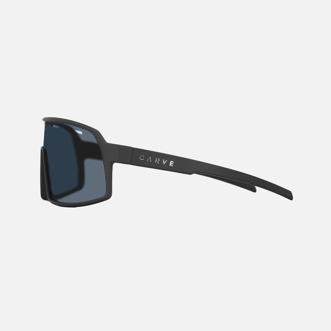 Sierra - Frame: Matte Black <br> Lens: Grey plus Venting