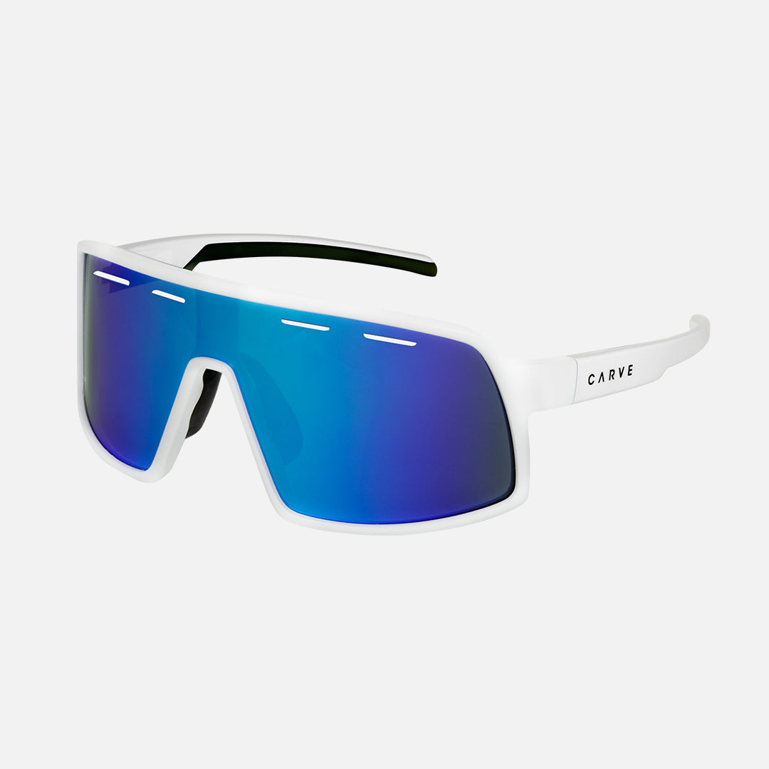 SIERRA HD - Gloss White Frame, Rose Lens with Blue Iridium
