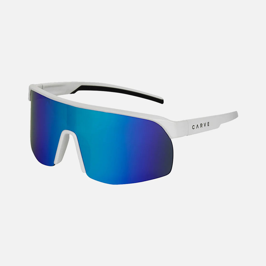 Velocity -  Gloss White, Rose with External Blue Iridium