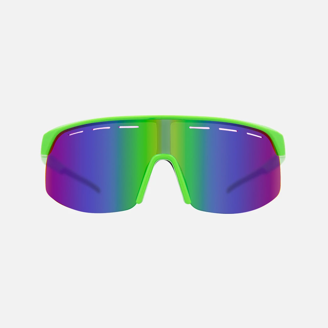 Velocity - Frame: Gloss Lime <br> Lens: Grey with Eternal Green Iridium plus Venting