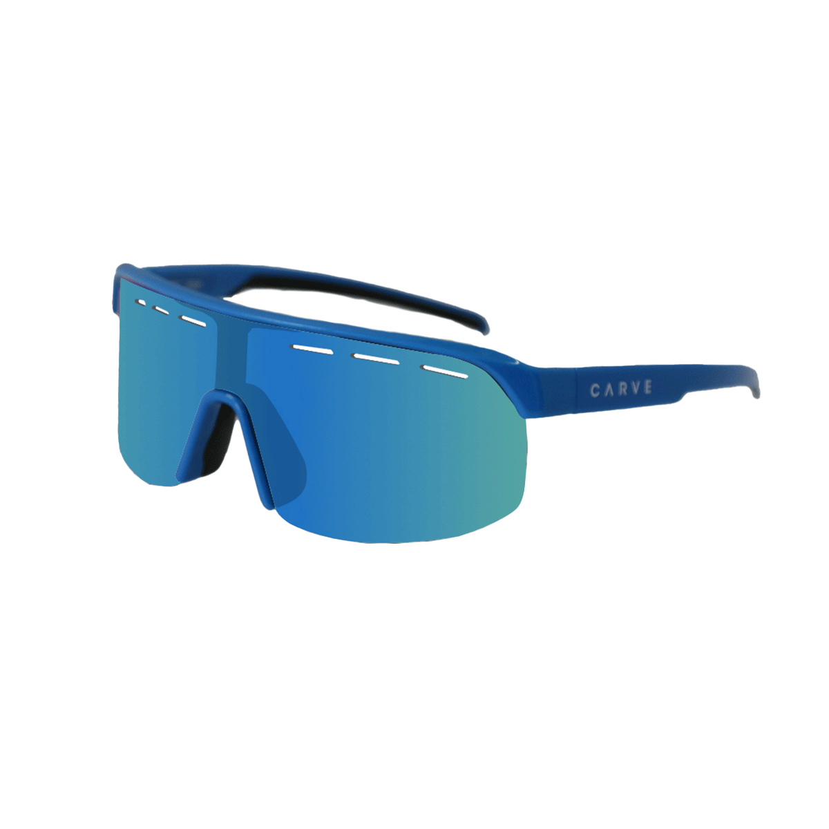 Velocity HD -  Gloss Blue Frame, Rose Lens with Blue Iridium plus Venting