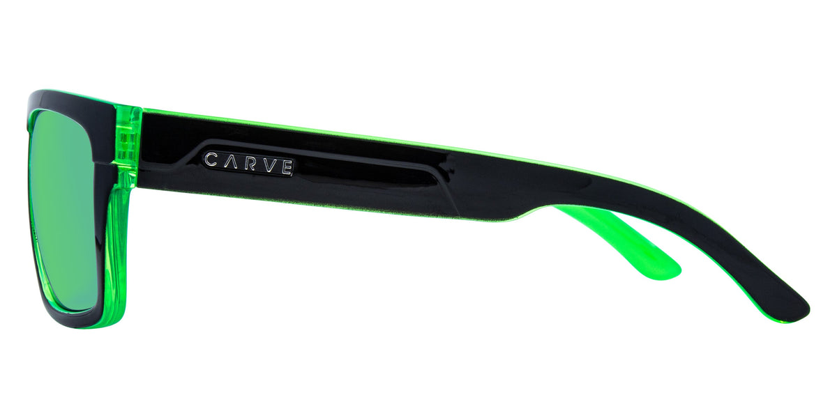 Volley - Polarized Iridium Gloss Black / Green Frame Sunglasses