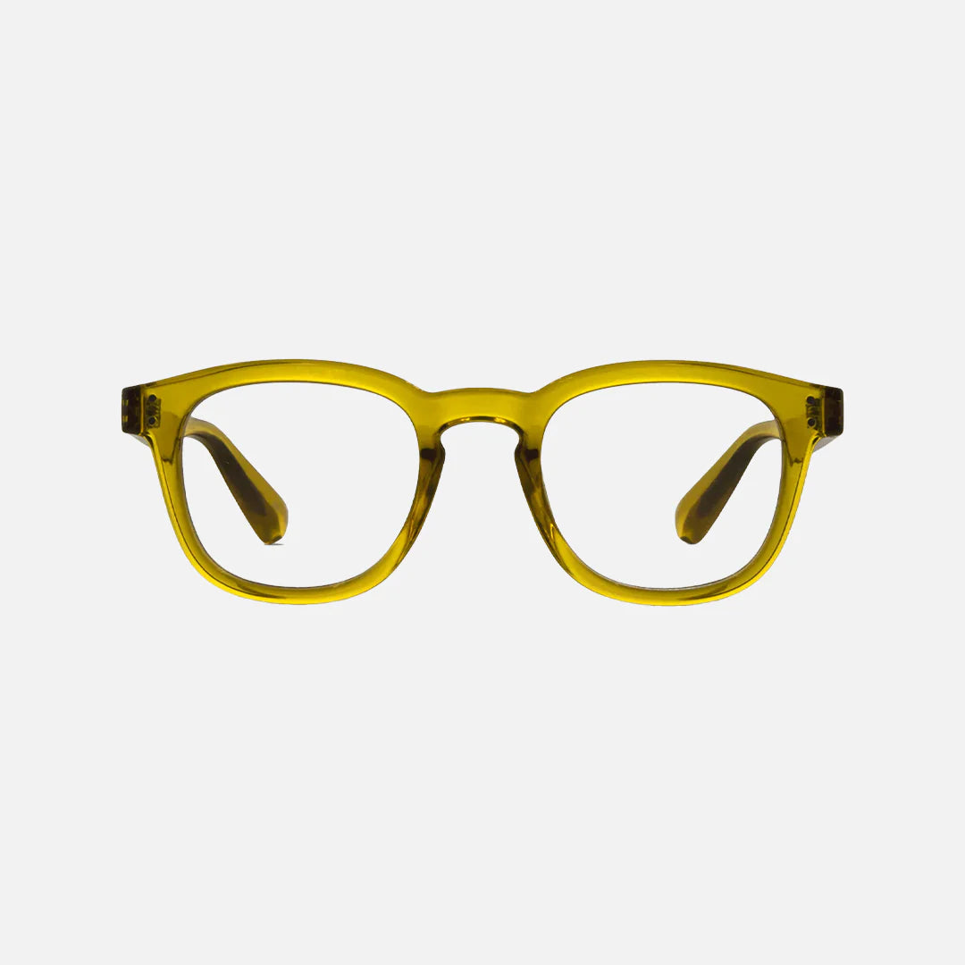 Havana - Blue Light Gloss Honey Frame Glasses
