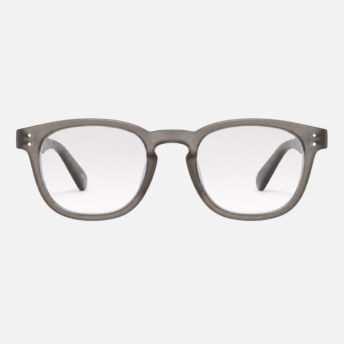 Havana - Blue Light Grey Translucent Frame Glasses