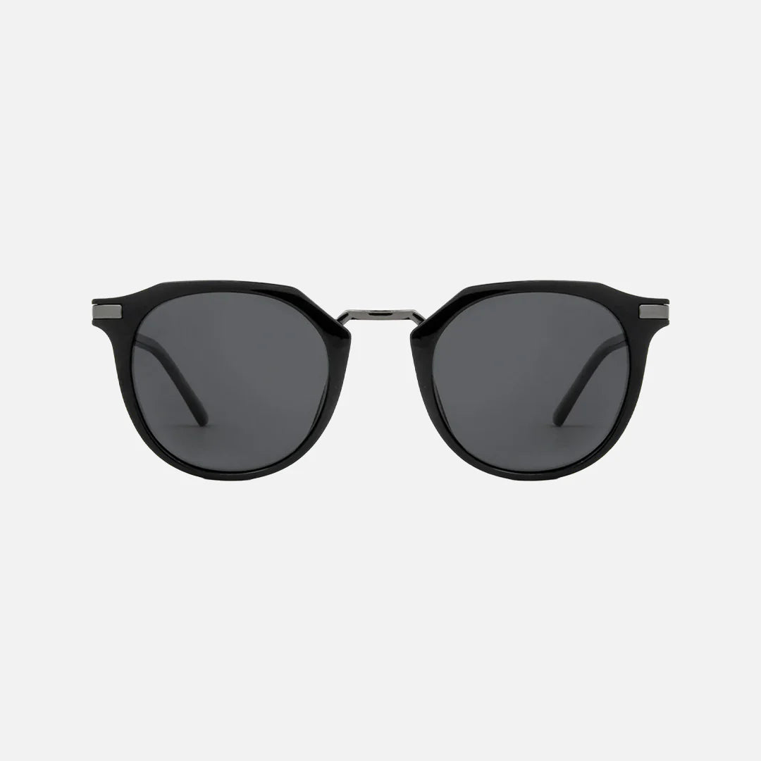 Frankie - Gloss Black Dark Grey POL Lens