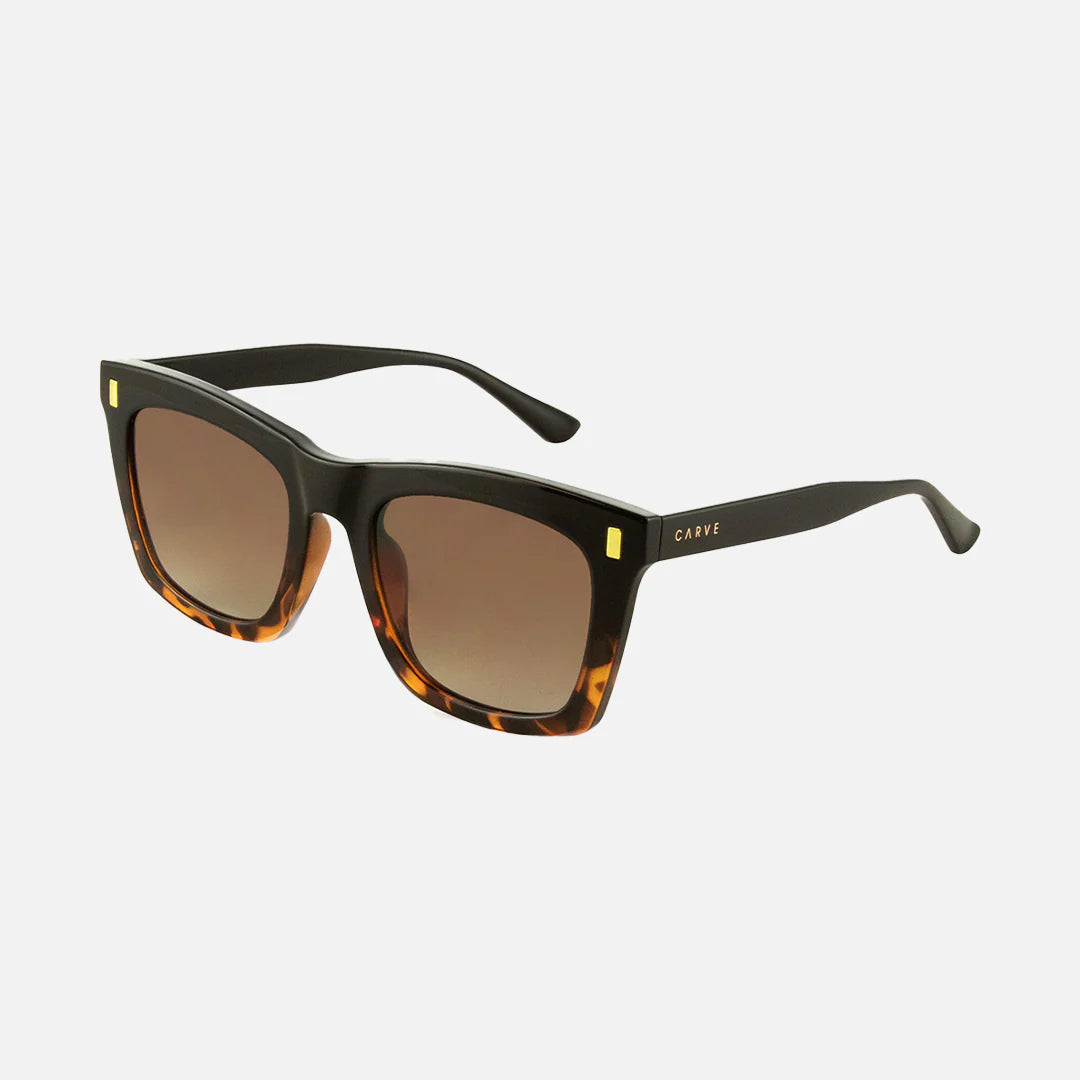 Kirby - Black Tort to Brown Gradient Lens