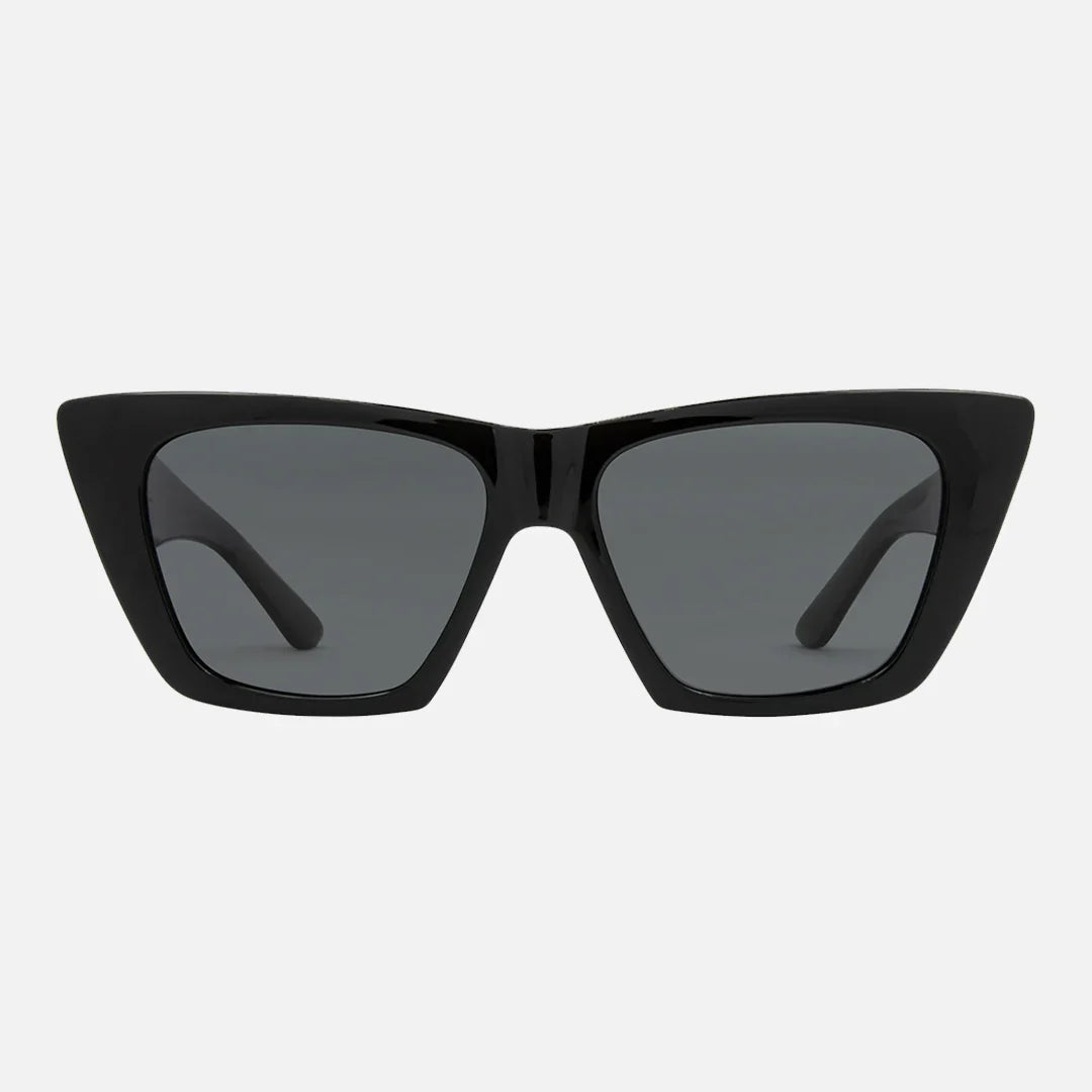 York - Gloss Black Frame with Grey Lens