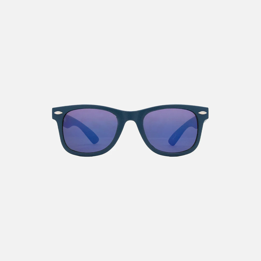 Digger Jr - Iridium Matt Navy Frame Sunglasses