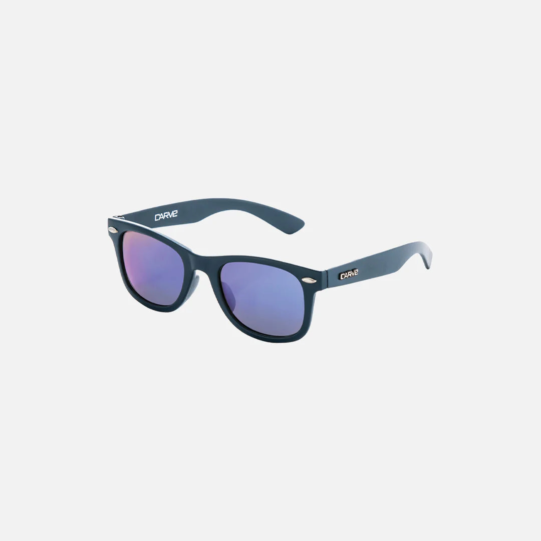 Digger Jr - Iridium Matt Navy Frame Sunglasses