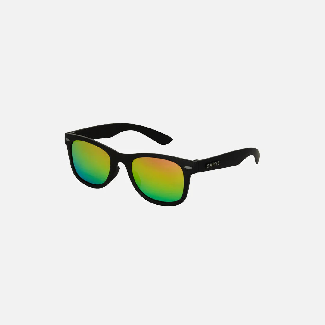 Digger Jr - Matt Black Frame Grey Rainbow Iridium Lens