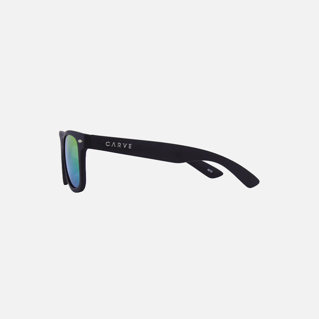 Digger Jr - Matt Black Frame Grey Rainbow Iridium Lens
