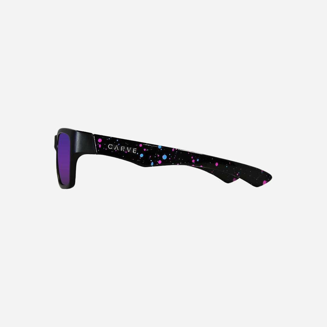 Stinger Jr - Matte Black Grey with Purple Iridium