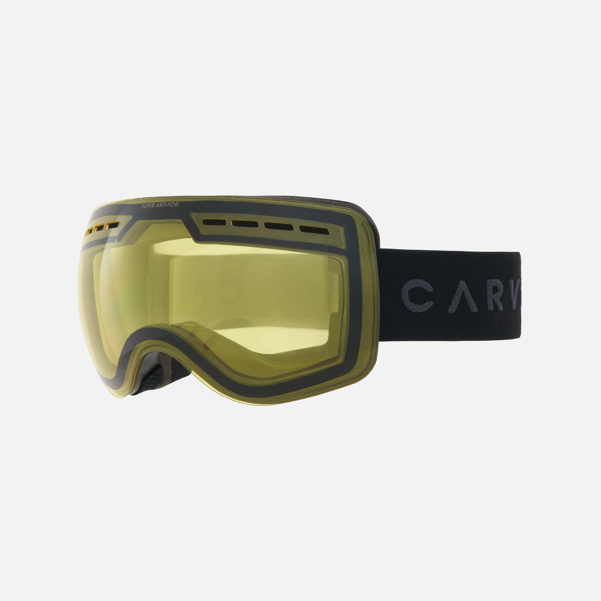 Titanium - Matt Black Frame, Yellow Lens with Clear Flash