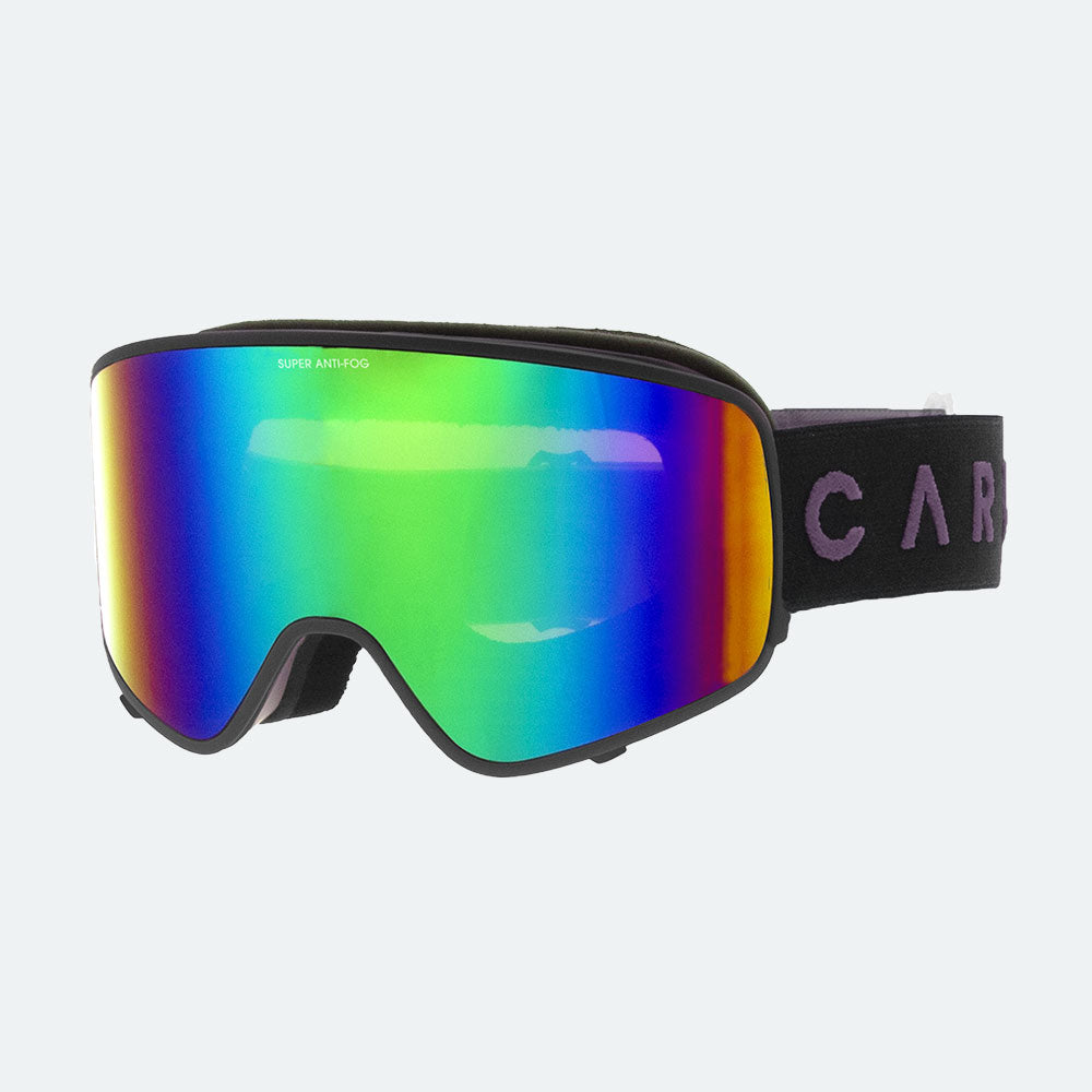 Summit - Matt Violet Frame, Amber Lens with Green/Purple Iridium & Rose lens with Clear Flash Coating