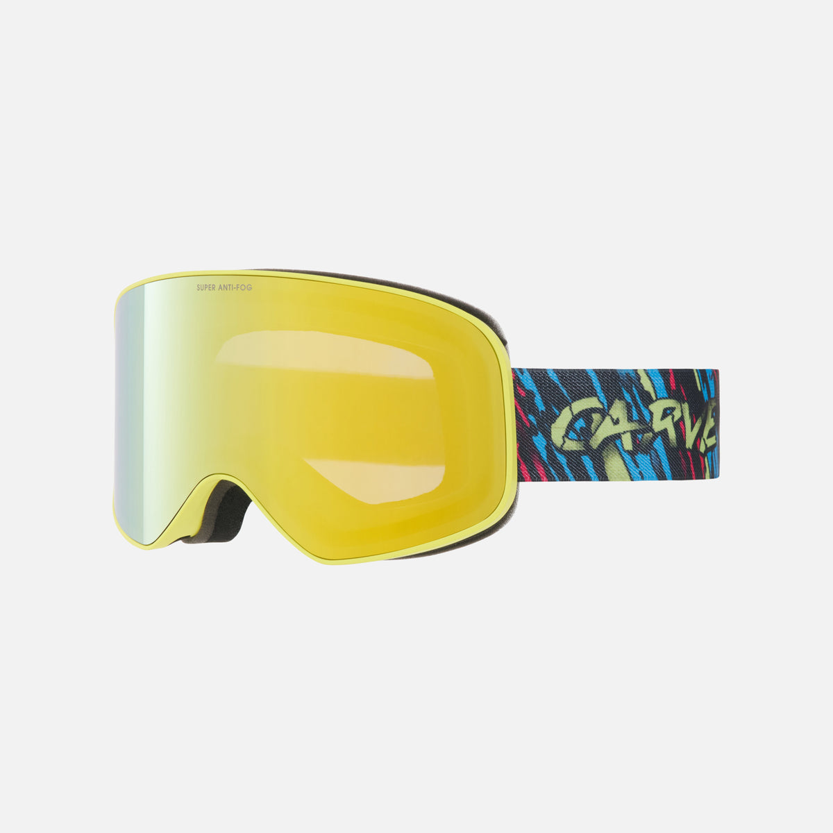 Frother - Matt Fluro Yellow Frame, Grey Lens with Yellow Mirror