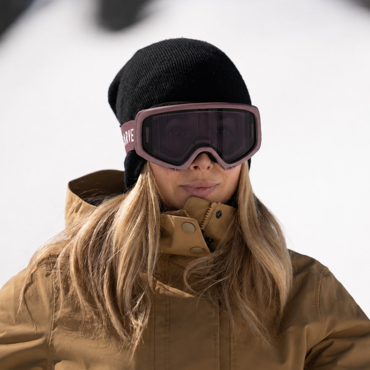 Clingon - Matt Green Frame, Yellow Lens with Grey Magnetic Overlay