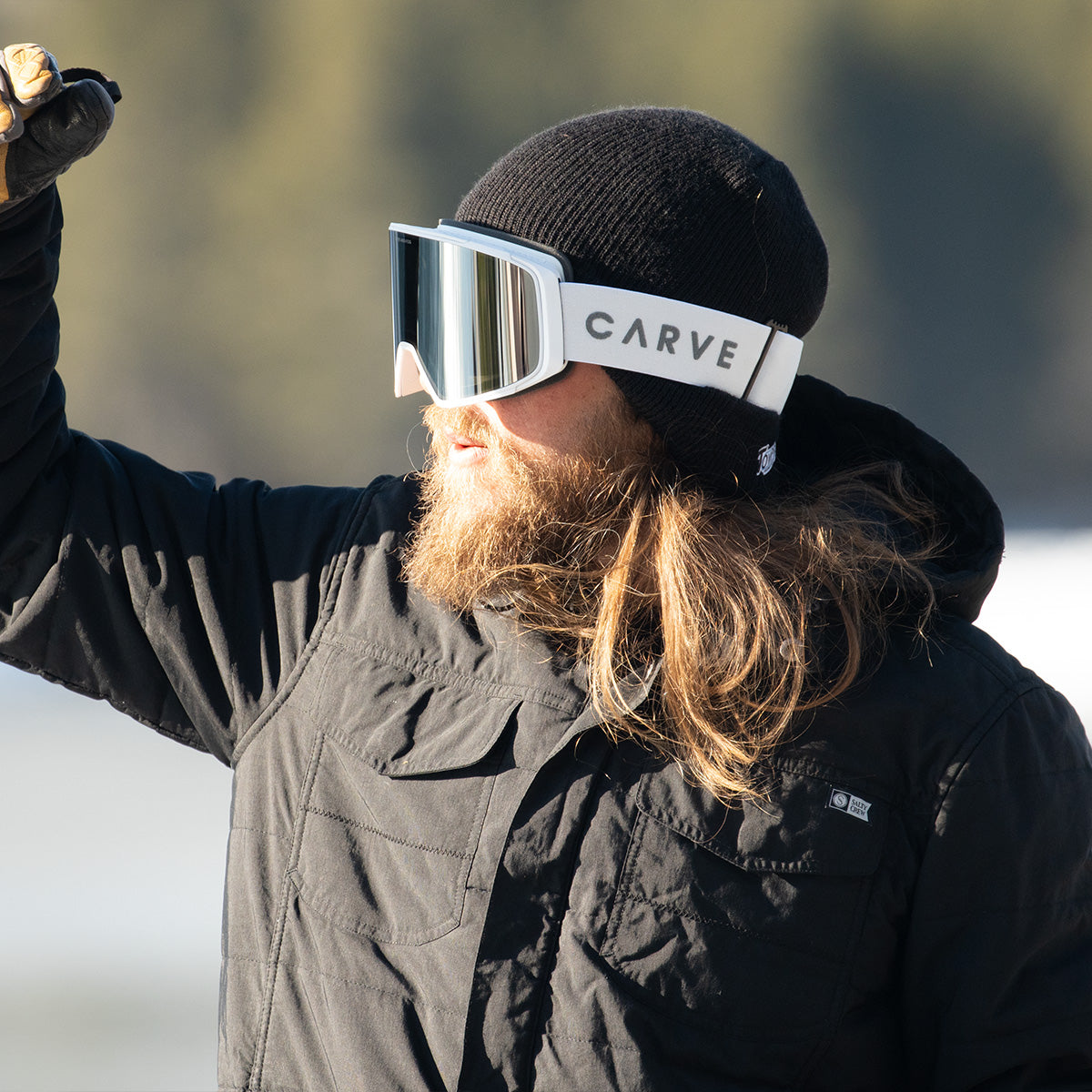 Summit 2.0- Matt White Frame, Grey with Silver Mirror Lens & Yellow with Clear Flash Coating
