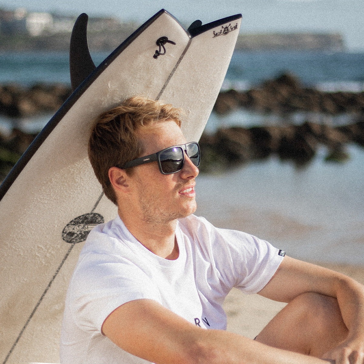 Goblin - Injected Polarized Matt Black Frame Recycled Sunglasses