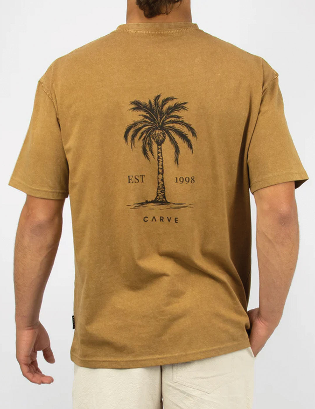 ARECA - Hulk's oversized short sleeve tee - Mustard