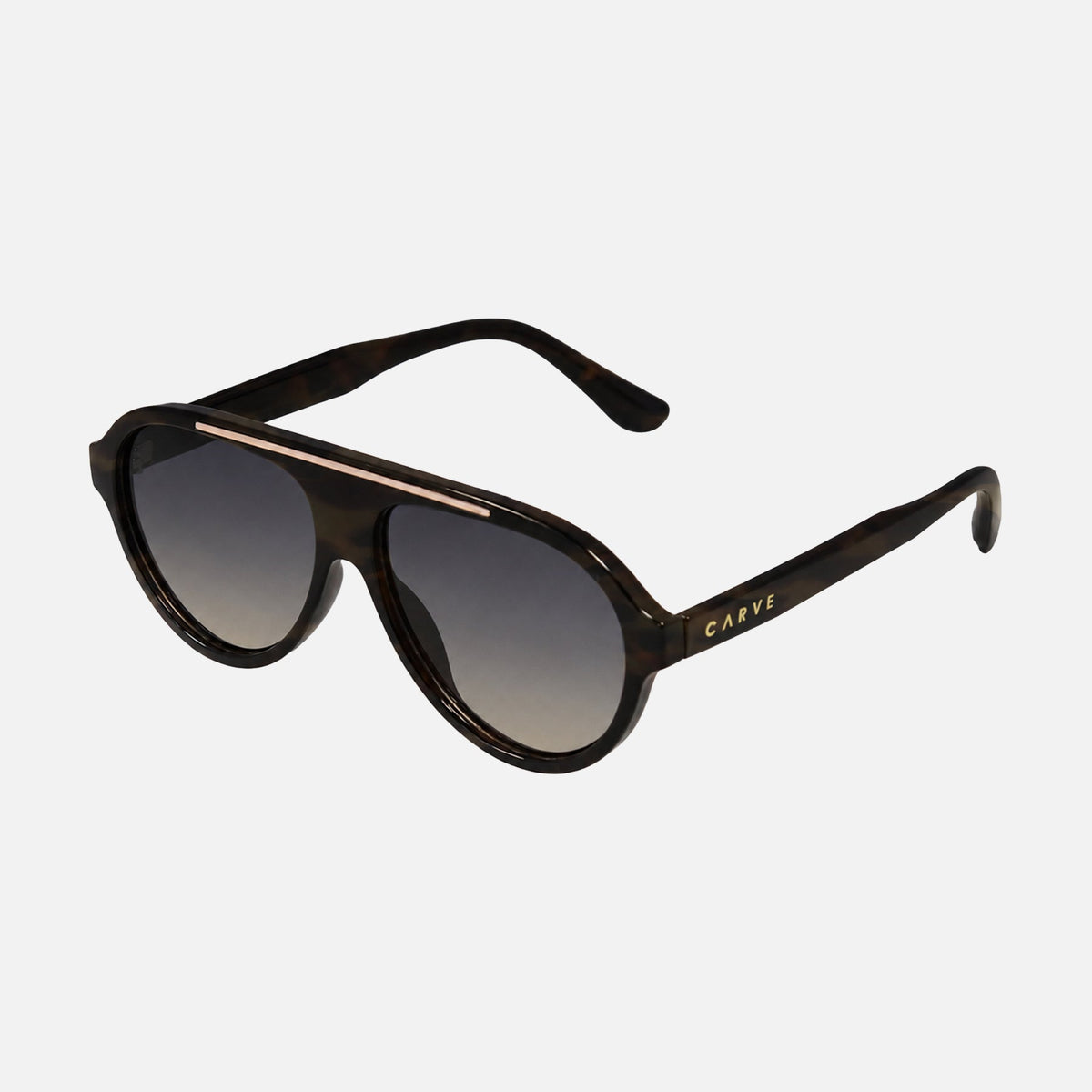 CAPRI - GLOSS TORT FRAME WITH POLARIZED GREY GRADIENT LENS