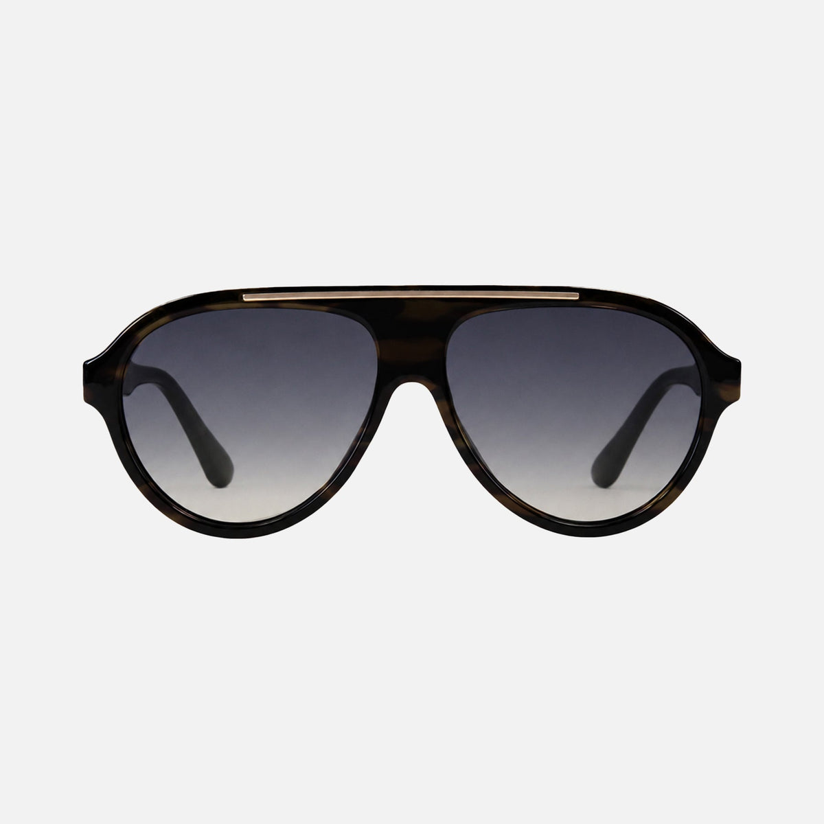 CAPRI - GLOSS TORT FRAME WITH POLARIZED GREY GRADIENT LENS