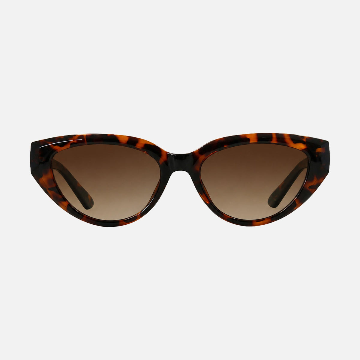 COCO - GLOSS TORT FRAME WITH  BROWN LENS