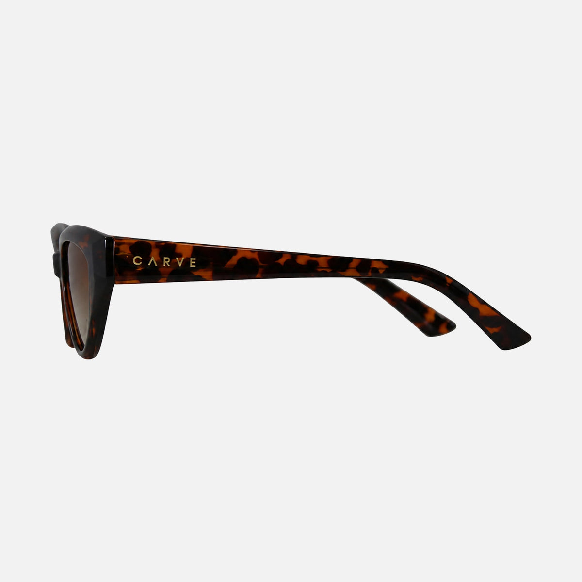 COCO - GLOSS TORT FRAME WITH  BROWN LENS