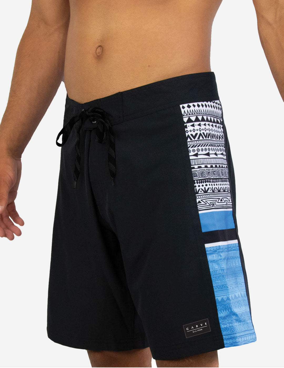 Tribal - Boys Boardshort - Cyan