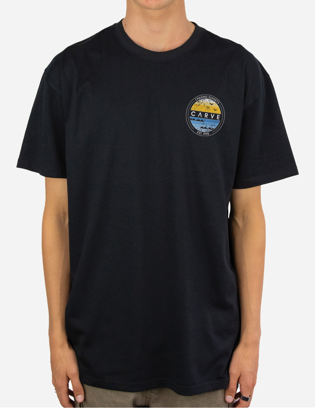 Horizon - Boys Short Sleeve Tee - Black