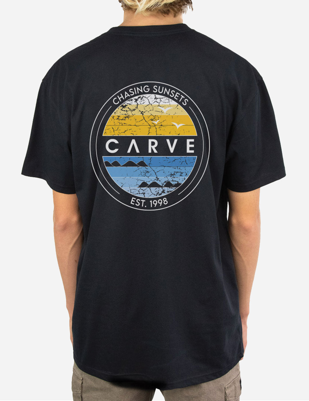Horizon - Boys Short Sleeve Tee - Black