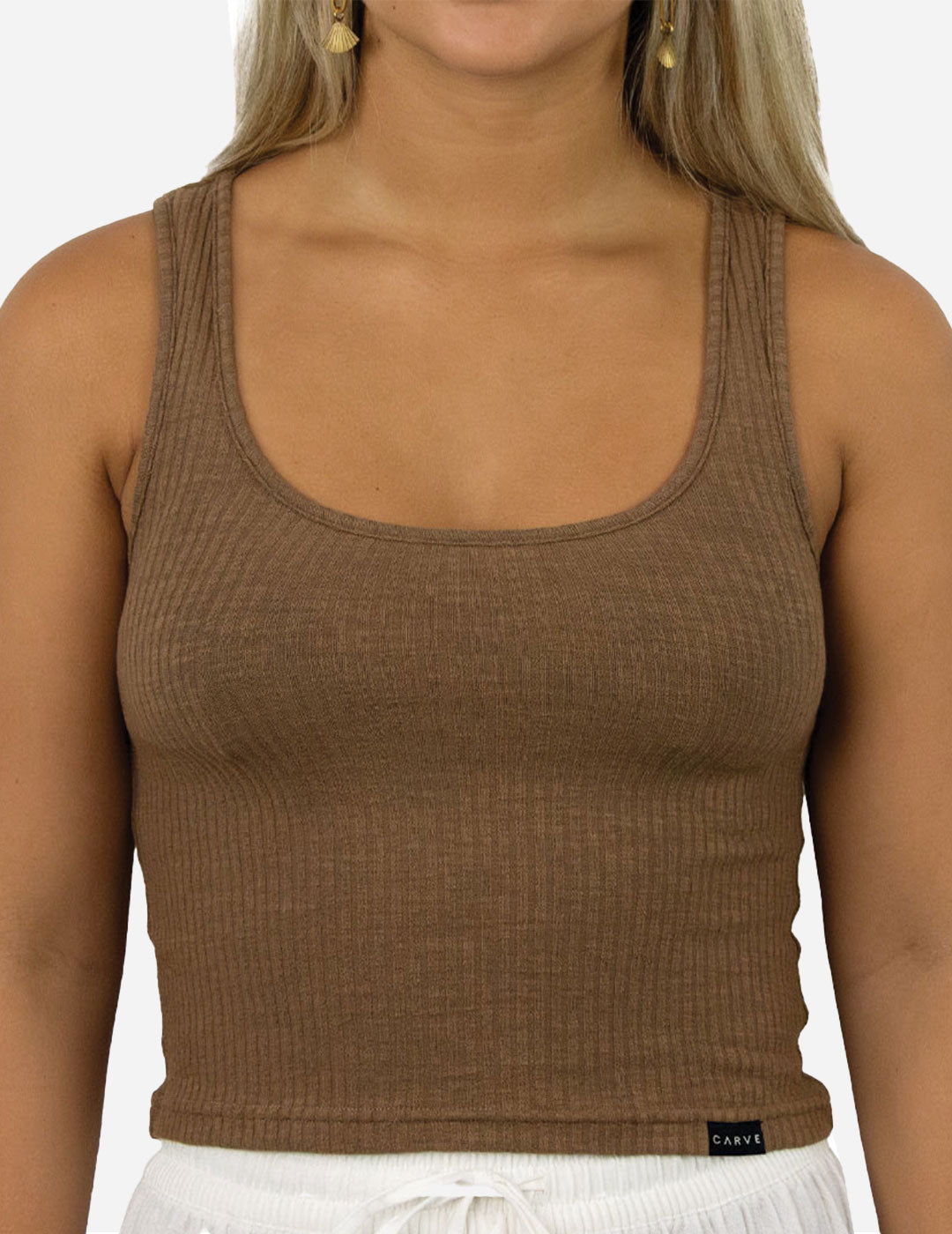 Zulu - Girls Tank Top Mocha