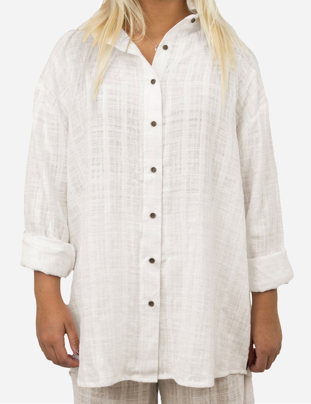 Tavana - Girls Long Sleeve Shirt - Cream