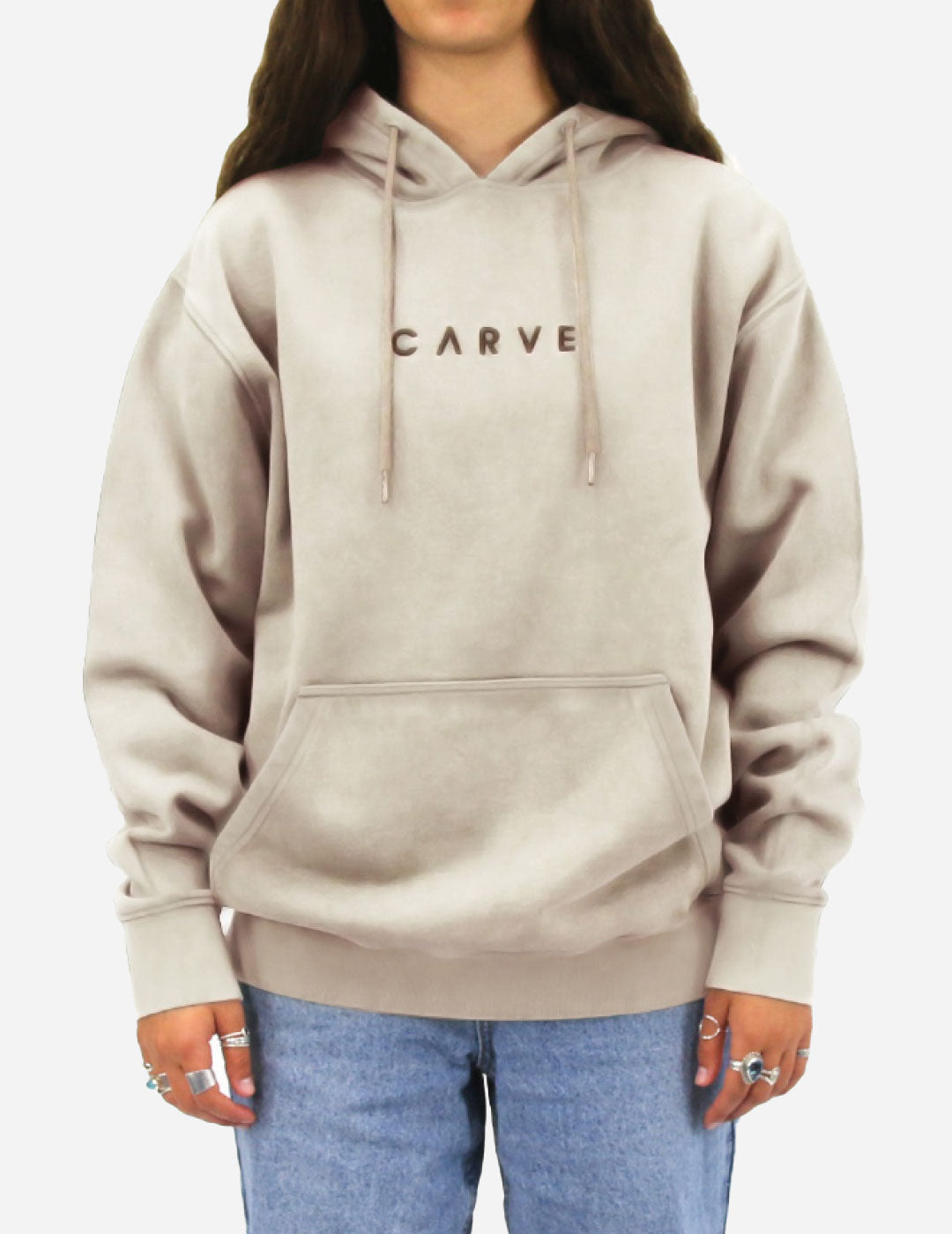 SERIES 3.0 - Women’s Pullover Hoodie Fleece - Light Sand