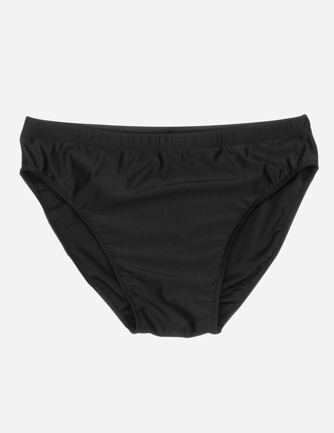 SALTY RACER boy's swim brief BLACK