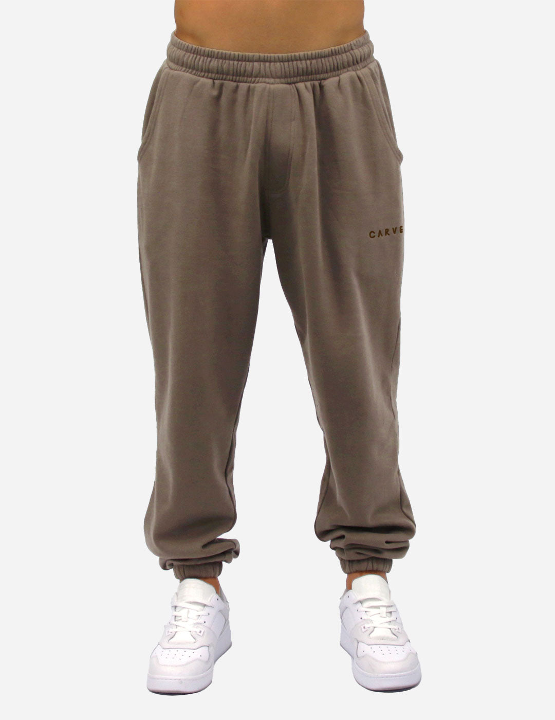 BOWEN - Boys’ Elastic Waist Track Pant - Driftwood