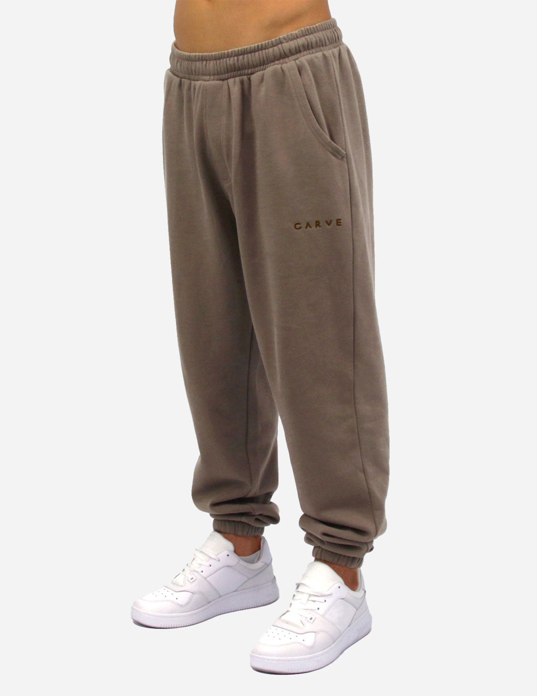 BOWEN - Boys’ Elastic Waist Track Pant - Driftwood