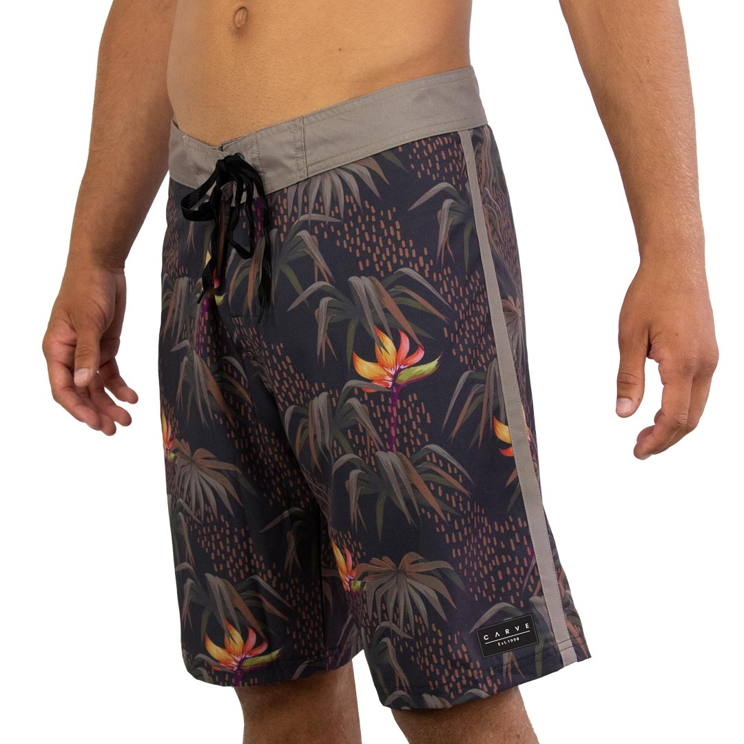 Autumn Rain - Mens Boardshort - Black