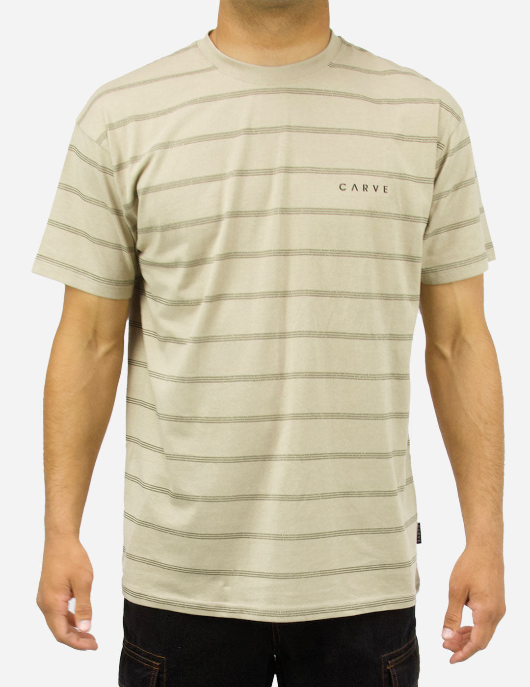 BALLINA - Men's basic short sleeve tee - Vintage Khaki