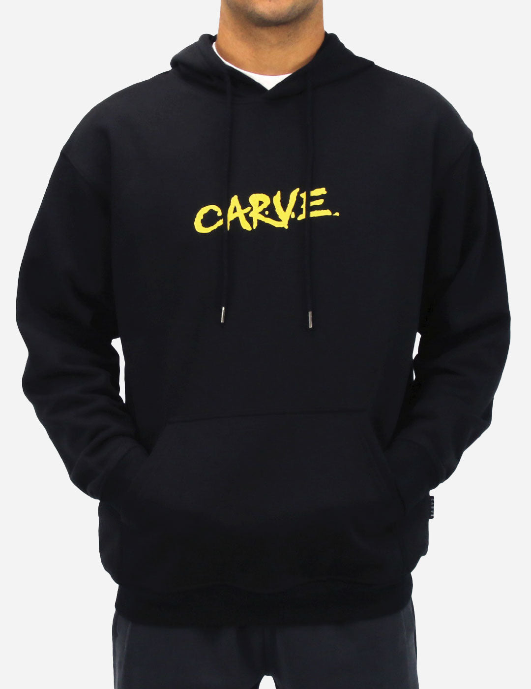 RAMBLER - Men’s Pullover Hoodie Fleece - Black