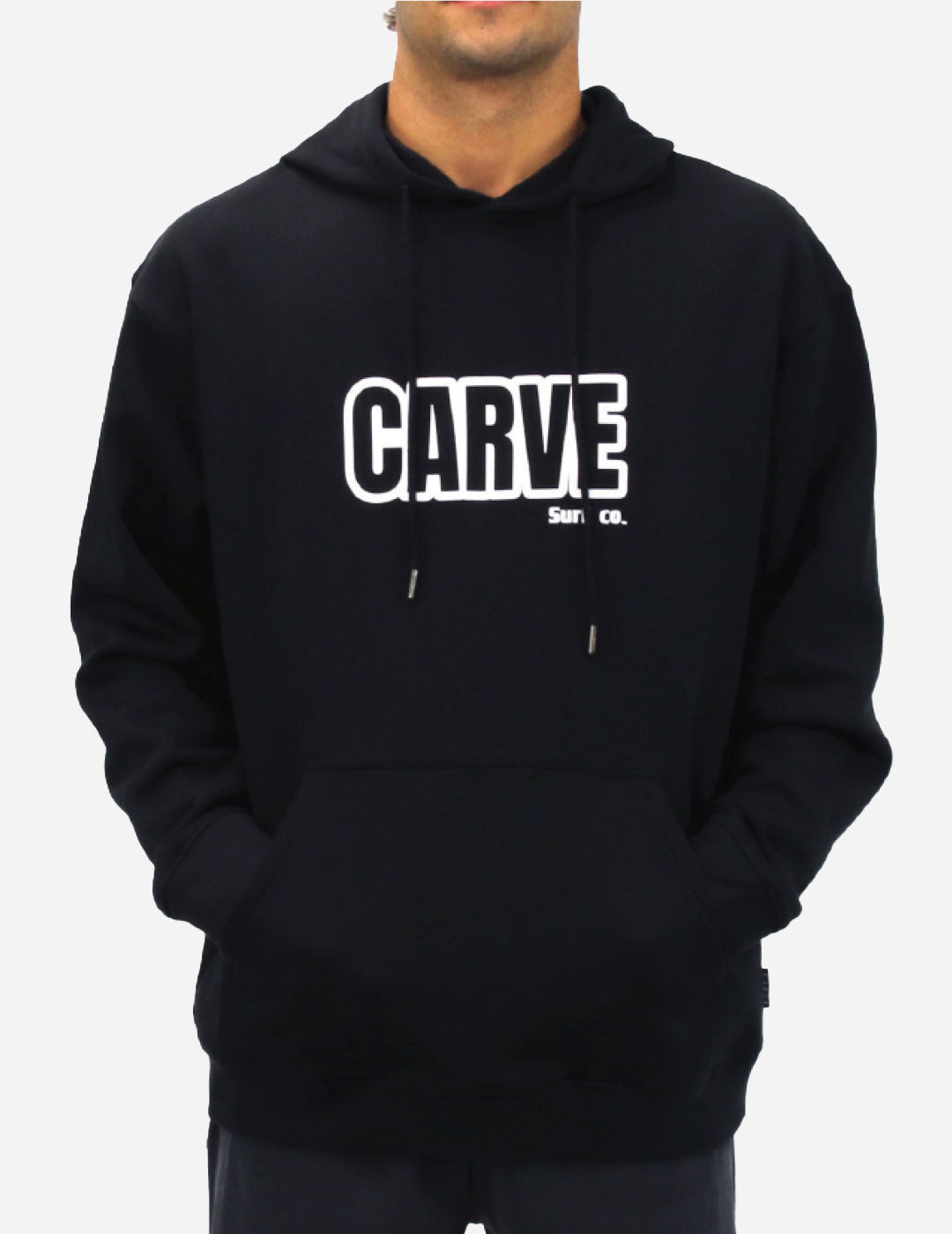 JAGGER - Men’s Pullover Hoodie Fleece - Black