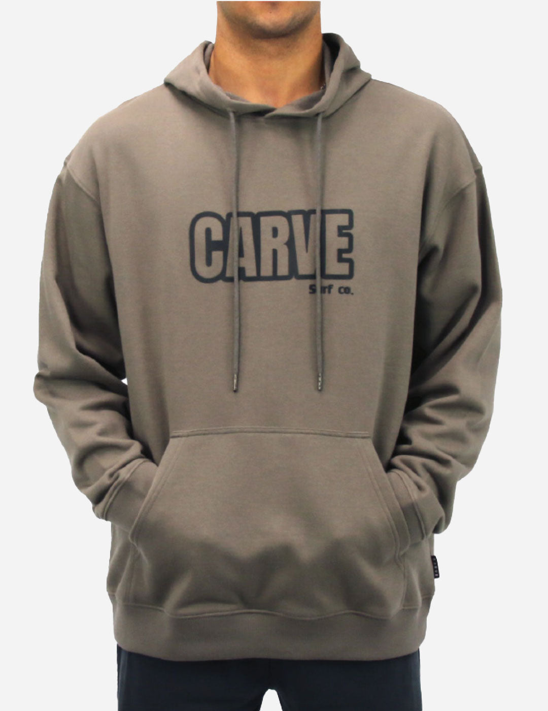 JAGGER - Men’s Pullover Hoodie Fleece - Driftwood
